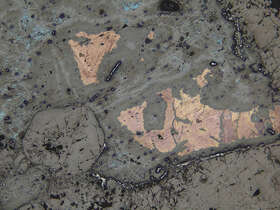 铜矿化碎裂化蚀变石榴石矽卡岩