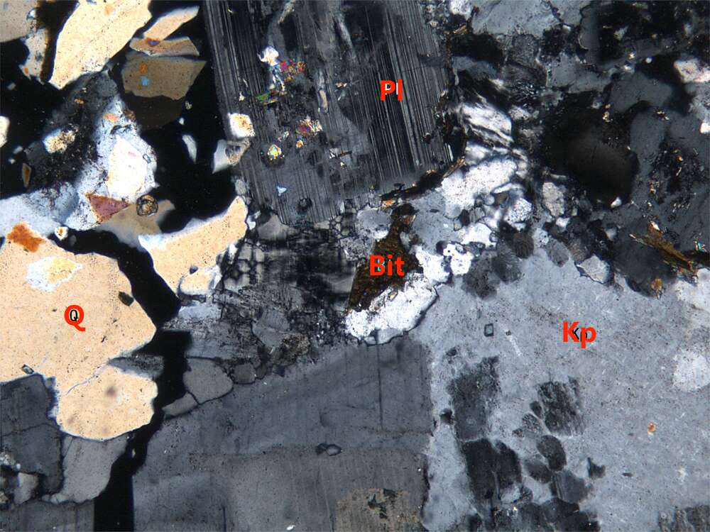 他形-半自形粒状结构