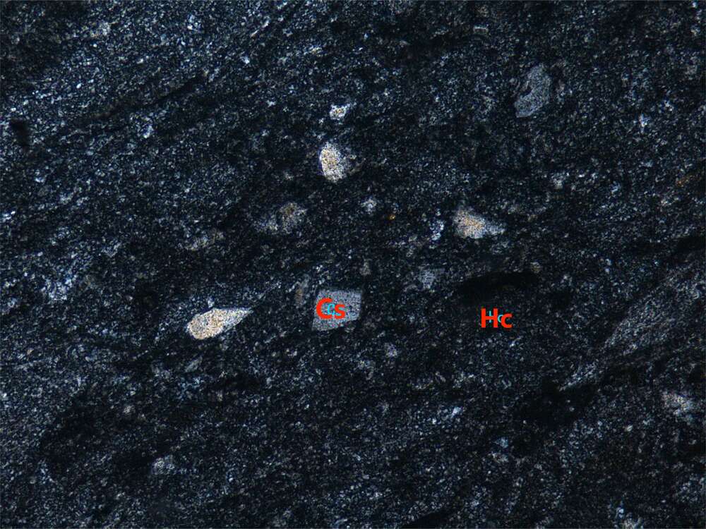 凝灰质粉砂结构