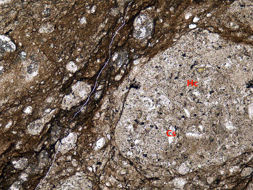 凝灰粉砂状结构