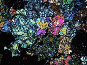 铜矿化透辉石矽卡岩