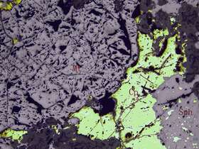 含锌铜磁铁矿矿石