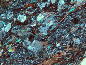 糜棱岩化斜长花岗斑岩