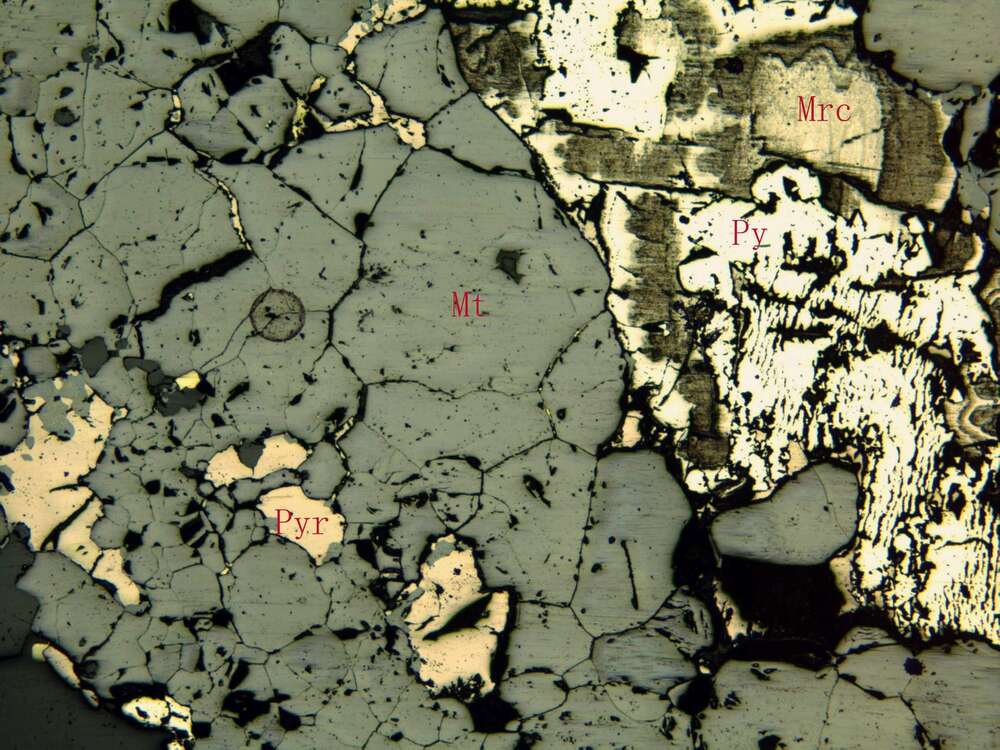 稠密浸染状构造