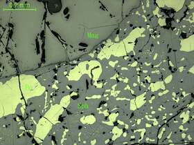 含闪锌矿磁黄铁矿磁铁矿矿石