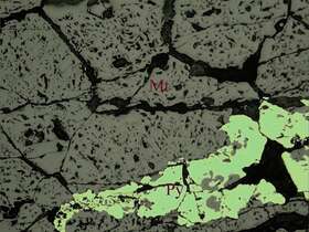 含硫稠密浸染状磁铁矿矿石