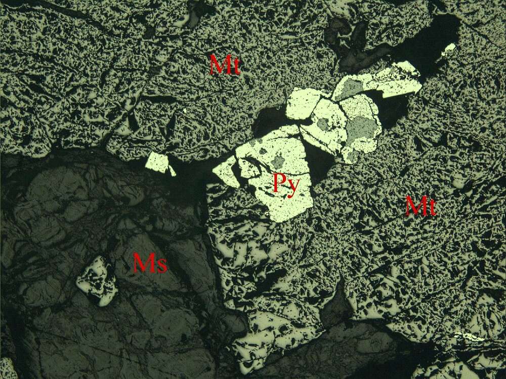 含硫磁铁矿矿石
