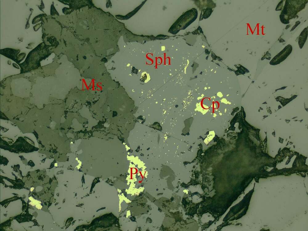 稠密浸染状磁铁矿矿石