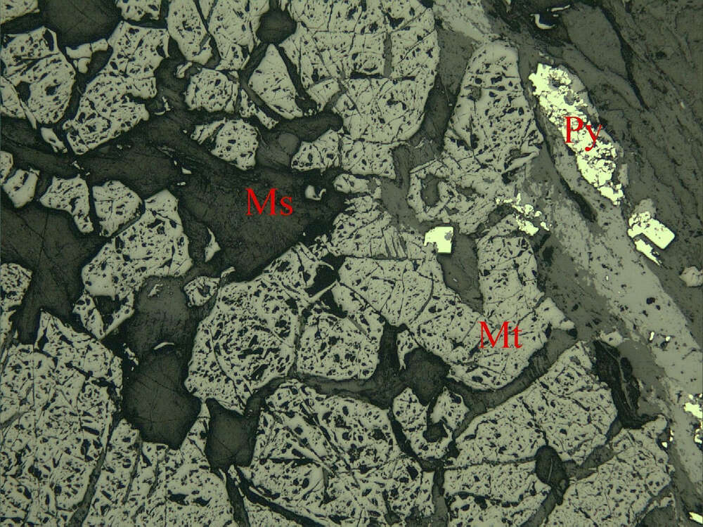 含硫磁铁矿矿石