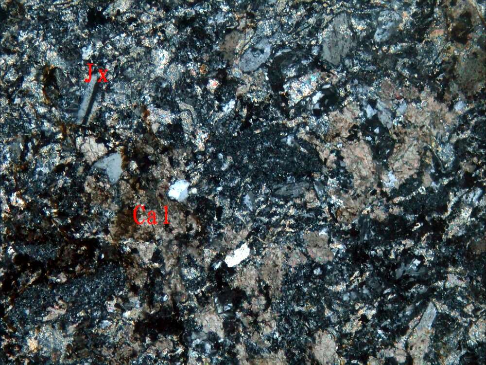 强蚀变岩屑凝灰岩