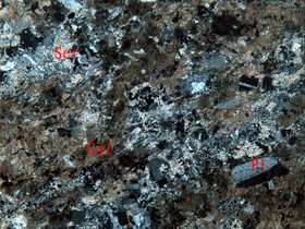 片理化强蚀变凝灰岩