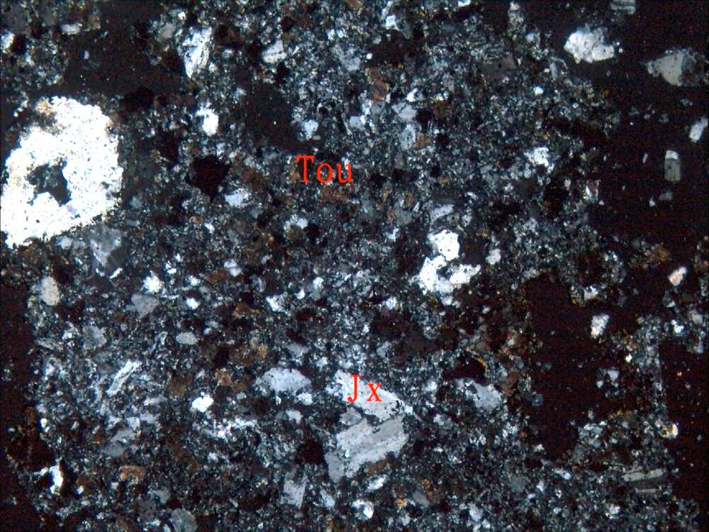 电气石化岩屑凝灰岩