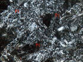 斑点状蚀变安山岩