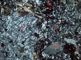 磁铁矿化角砾凝灰岩