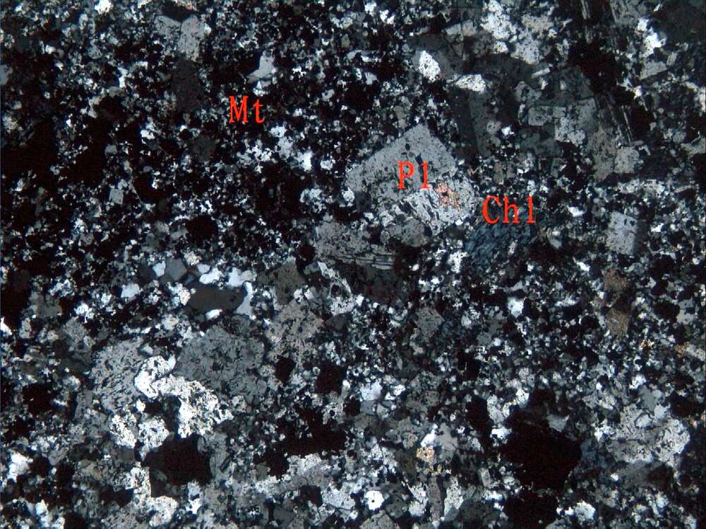 弱磁铁矿化全蚀变凝灰岩