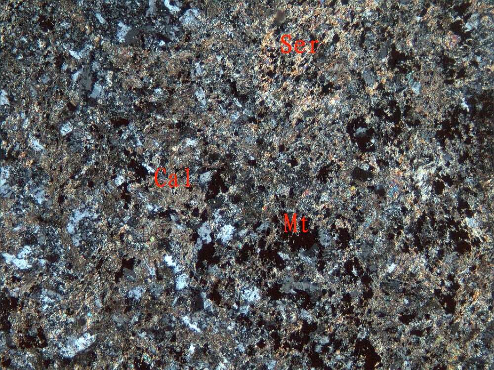 片理化全蚀变含角砾凝灰岩（？）