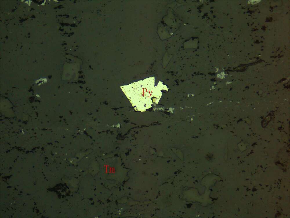 黄铁矿、白钛石