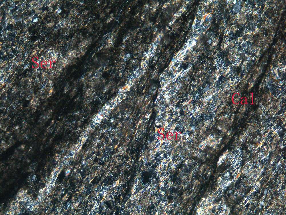 绢云母石英片岩