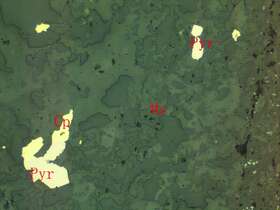 黄铜矿-磁黄铁矿