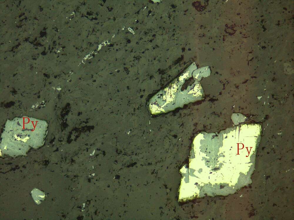 褐铁矿化黄铁矿