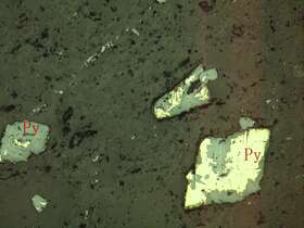 褐铁矿化黄铁矿