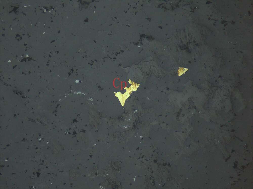 磁铁矿、黄铁矿、白钛石