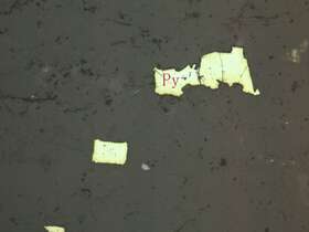 钛铁矿、黄铁矿