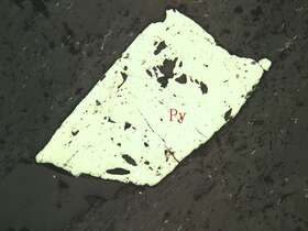 钛铁矿、黄铁矿