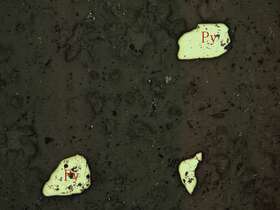 黄铁矿、白钛石