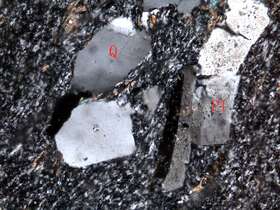 碳酸盐化硅化片理化斜长花岗斑岩