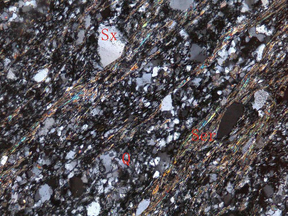 绢云母长英质千枚岩（千枚岩化凝灰岩？）