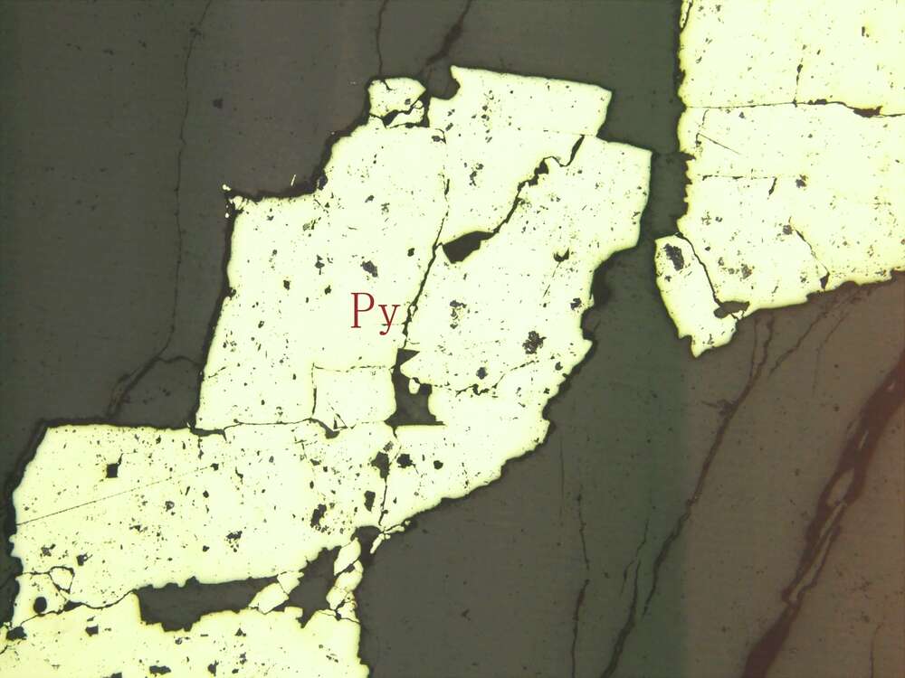 黄铁矿、钛铁矿