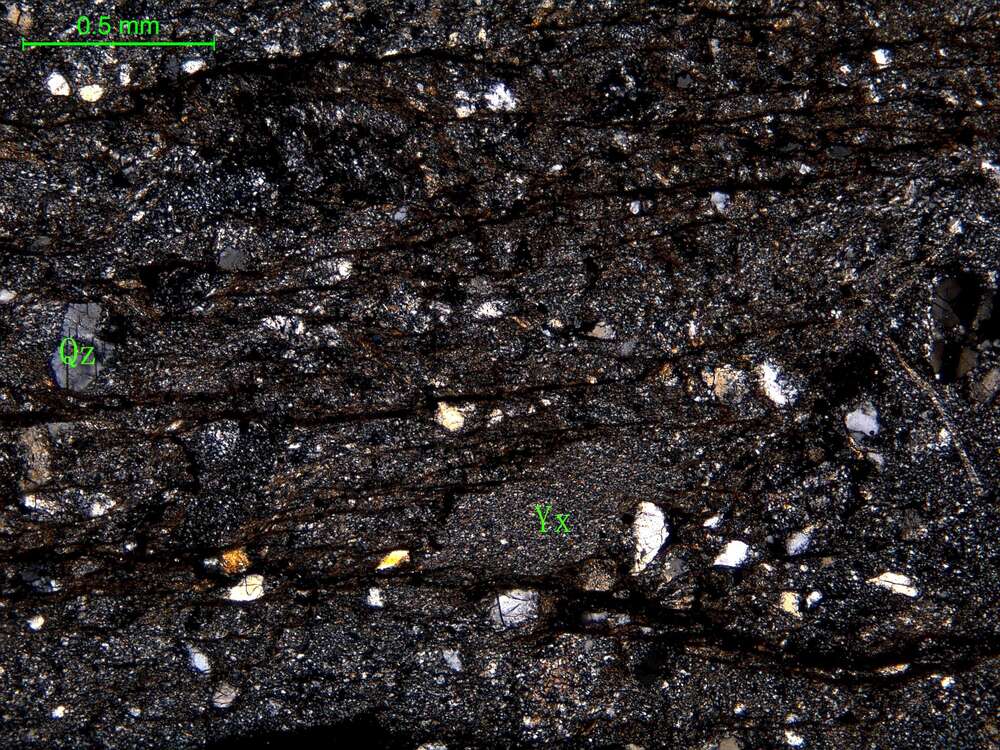 含砾细粒岩屑砂岩