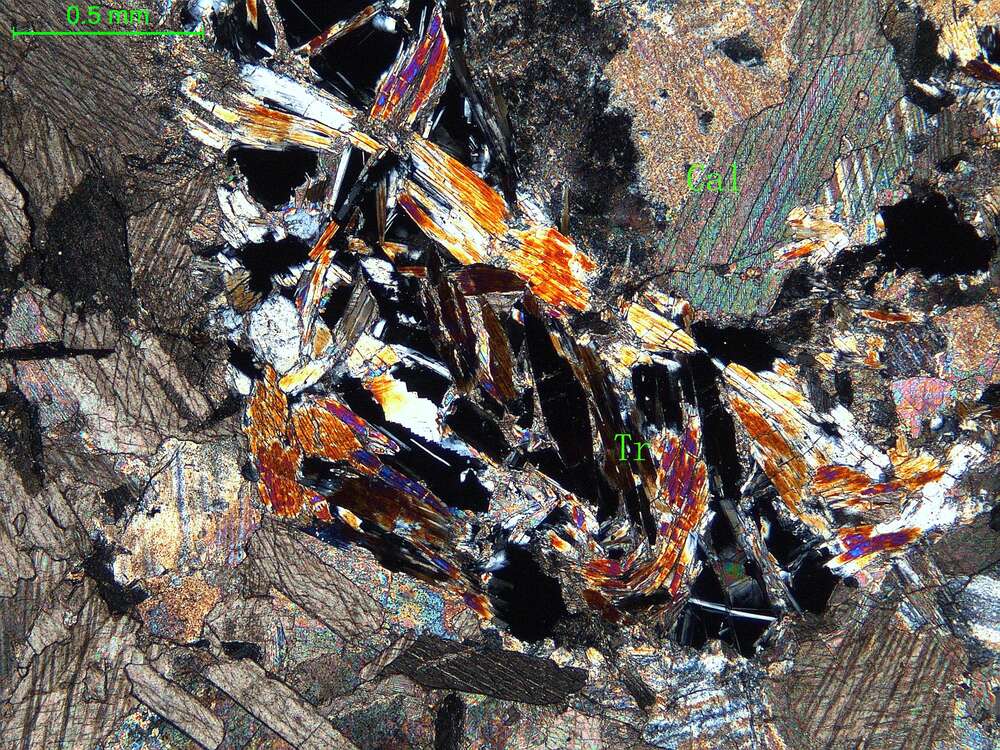 透闪石化大理岩