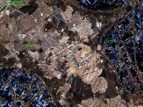 蛇纹石化大理岩