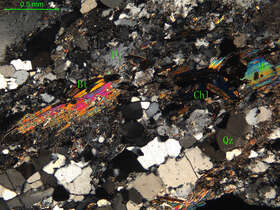 二云母斜长片麻岩