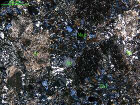 蚀变细中粒闪长岩