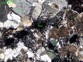 蚀变角闪二长片麻岩