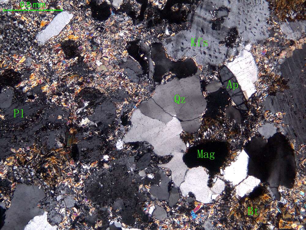 黑云母二长片麻岩