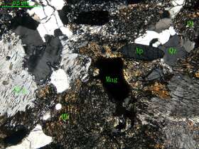 蚀变角闪二长片麻岩