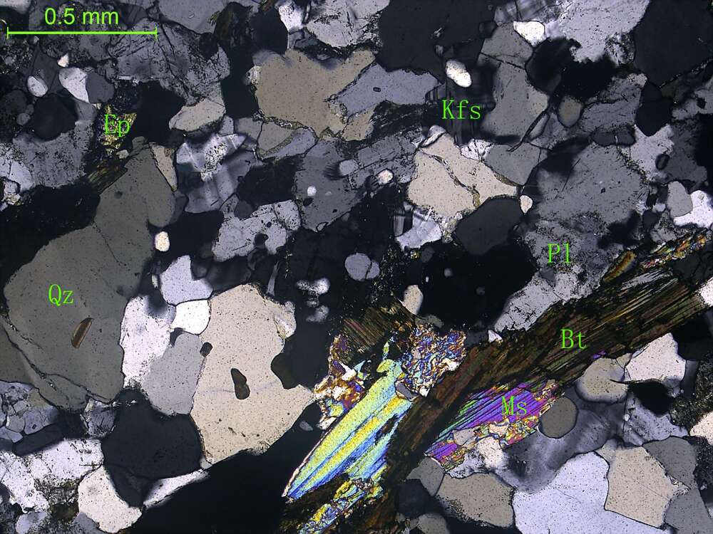 黑云母二长片麻岩