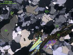 黑云母二长片麻岩