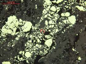 他形粒状黄铁矿