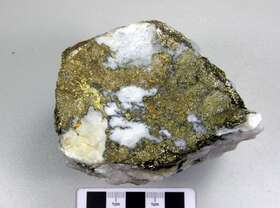 金矿石·斑杂状构造