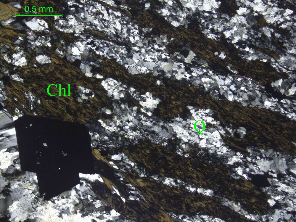 绿泥石英蚀变岩