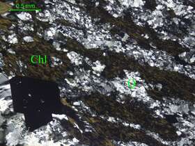 绿泥石英蚀变岩