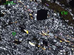 绿泥石英蚀变岩