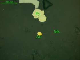 自然金（粒间金）