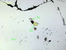 黄铜矿-黄铁矿-毒砂