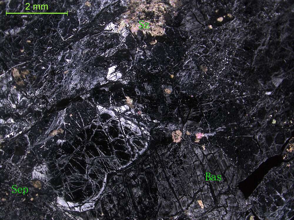 绢石化斜辉橄榄岩